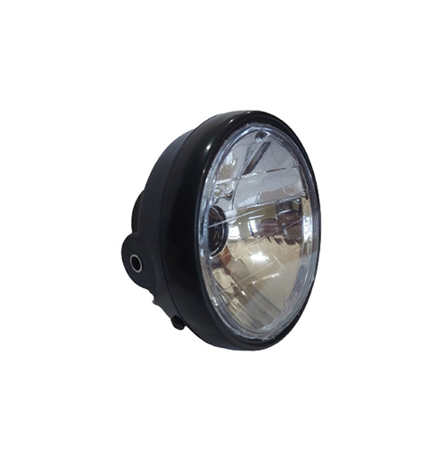 Farol Titan 00 a 04 Preto aro ABS